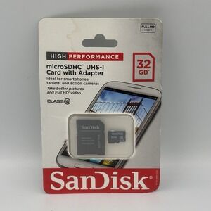 SanDisk Ultra 32GB UHS-I/Class 10 Micro‎ SDHC Memory Card with Adapter-